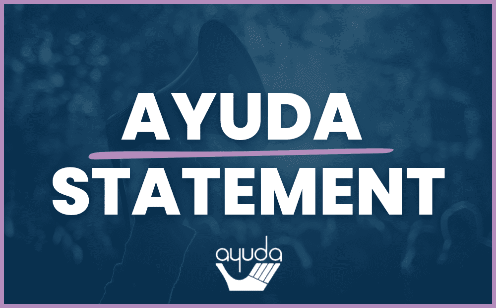 Ayuda Statement on the Tragic Death Caused by ICE in Minneapolis