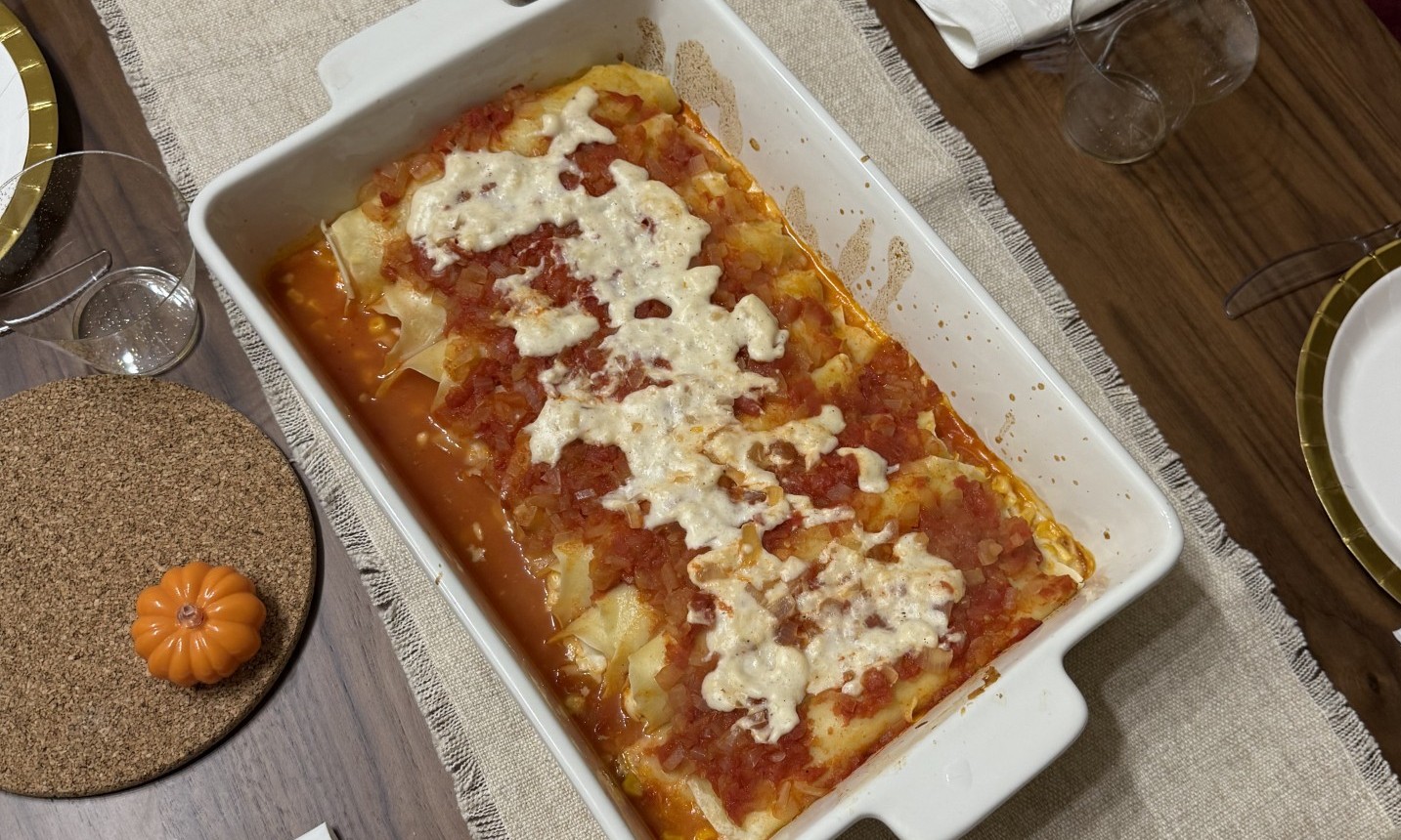 Canelones de Humita